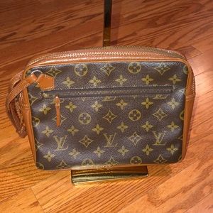 Vintage Louis Vuitton clutch